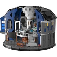MOC Classic Movies Doctors Tardiseds Building Blocks Police Telephone Booth Model Time Space Machines Bricks Punk Robot Toy Gift