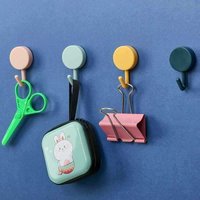 3-30pcs Self Adhesive Wall Hook Strong Coat Bag Bathroom Door Kitchen Towel Hanger Hooks Home Storage Accessories