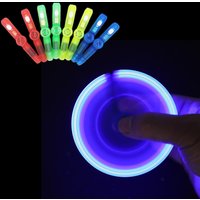 LED Spinning Pen Ball Pen Fidget Hand Top Glow In Dark Light EDC Stress Relief Toys Kids Toy Gift Office School Supplies