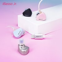 IBasso Jr. Gelato In-Ear-Kopfhörer mit Mikrofon 3,5 oder Typ-Schnittstelle, kabelgebunden, Hifi-Musik-Gaming-Kopfhörer