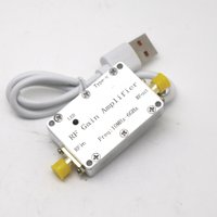 TYPE-C USB POWER 10Mhz-6GHz Ultra Low-Noise Amplifier High Linearity LNA 10DB 20DB 30DB 40DB 50DB GaIN W LED RF Receiver System