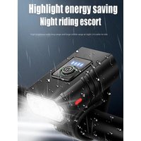 AliExpress NONE Bright Bicycle Light T6 LED Front USB Rechargeable MTB Mountain Bicycle Lamp 1000LM Bike Headlight Flashlight Cycling Scooter