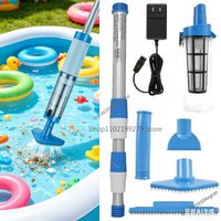 NEW Pool Cleaner Vacuum Rechargeable Pool Fish Tank Swimming Handheld Cordless Spas Hot Tubs Portable