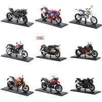 Maisto 1:12 Ducati BMW Suzuki Husqvarna Yamaha Honda With Stand Die Cast Vehicles Collectible Hobbies Motorcycle Model Toys