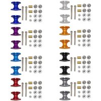 2Pcs 12-13mm Double Guide Roller 95423 Lightweight Aluminum Spare Parts For Tamiya Mini 4WD Car Model
