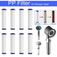 1-50Pcs Shower Head Filter Replacement for Shower Water Cleaning Reduces Chlorine Blocks Restores PH Balance