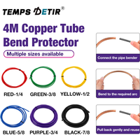 PE Plastic Copper Pipe Protector,1/4" 3/8" 1/2" 5/8" 3/4" 7/8" Bend Pipe Protection Strip,For AC Copper/Refrigerator Pipe Repair