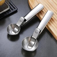 New Multi-functional Ice Cream Scoop Scooping Tool, Ice Cream Fruit Scoop Stainless Steel Ice Cream Scoop And Scooping Tool