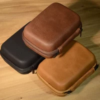 Retro Headphone Storage Box Portable Earphones Storage Bag Case for Data Cable Key Headsets Jewelry Battery Other Odds and Ends