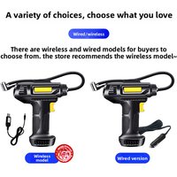 Wireless Car Tire Inflator Portable High Power Electric Air Pump for Car Tyre