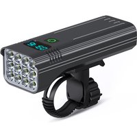 AliExpress PROMEND 12 LED Bright Bicycle Light USB Rechargeable Bike Headlight Waterproof Bike 10000mAh Powerful Flashlight Cycling Accessories