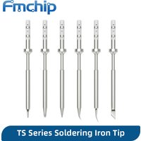 TS101 Pine64 TS100 Electric Soldering Iron Replacement Heater Tips Solder Head Models of Pinecil TS Tip Sting Tin Welding Tool