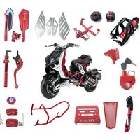 2021 2022 New Adjustable CNC Motorcycle For Italjet Dragster 200 125 Modified Foot Stand Kick Side Stand Side Stand