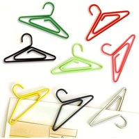 30pcs Small Hangers Designed As Paper Clips, Ideal for Office Supplies, School Projects, Artistic Gifts,And Organizing Documents