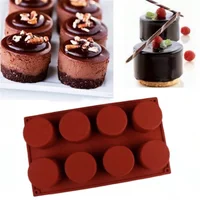 Silicone Cake Mold Cake Baking Pan for Pastry Molds Bakeware Cylinder Mold Silicone Mold for Pops Cake Mold Silicone Bakeware