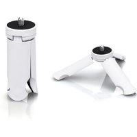 White Mini Tripod for Gopro Hero 13 12 11 10 9 Insta360 X5 X4 X3 for DJI OSMO Action 5 Pro 4 3 Pocket 3 2 1