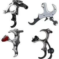 Abyss X-Tension Flex Honey Badger Claw HBC Flex Wiseguy Wrist Strap Archery Release Thumb Release