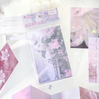 30sheets Instant Collection Series Kawaii Ins Landscape Message Notes DIY Scrapbooking Materials Aesthetic Craft Paper