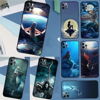 Mermaid Case For iPhone 17 Air 14 16 15 11 12 13 Pro Max 12 mini XR 15 16 Plus 16e Back Cover Shell