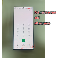 Defect Dot AMOLED Super LCD For Samsung Galaxy S23 ULtra S918E LCD Display Touch Screen Digitizer Assembly Display Repair Parts