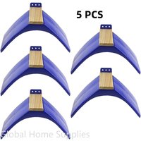 5PCS Pigeon Perch Bird Stand with Wood Bird Rest Roost for Outside Plastic Heat Resistance Dove Rest Stand Holder Supplies