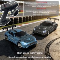 LDRC 1/43 Scale LD4301 RC Car 4WD Full Proportion 2.4G Remote Control with Gyroscope Drift Racing Children Toys Adult Gifts