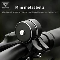 TOSUOD 120dB Loud Bicycle Bell Aluminum Alloy MTB Bike Handlebar Bell Ring Safety Warning Bike Horn Cycling Riding Accessories