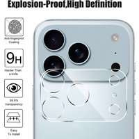 1-4PCS Camera Lens Protector for iPhone 17 Pro Max Lens Protective Glass for iPhone Air 17 16 15 14 Pro Max Plus Tempered Glass