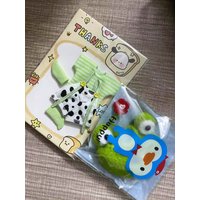 Dula Doll Clothes Dress frog Suspenders set skirt Ob11 gsc Doll Accessories