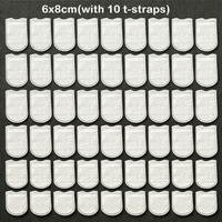 10/50Pcs Universal Faucet Filter Cotton Anti-splash with T-strap Faucet Filter Thickened Tap Water Filter Bag