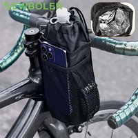 NEWBOLER Bike Handlebar Stem Bag Water Bottle Bicycle Bag Snack Storage Bikepacking Touring Commuting Insulated Kettle Pouch