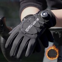 AliExpress NONE YANBIGUO Men's Winter Cycling Gloves With Touch Screen Adjustable Windproof Waterproof Gloves For Outdoor Motorcycle Skiing
