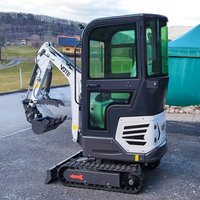 FREE SHIPPING Mini Excavator 1.2Ton EPA Farm New Crawler Digger Compact Mini Bagger Engine Excavator Machine Price