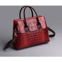 Vintage Shoulder Bags Female Crocodile Large Totes Bags for Women Designer Crossbody Bag Luxury Purses and Handbags