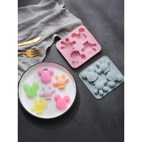 1pc Mickey Mouse Cookie Cutter Disney Cartoon Palm Hand Chocolate Candy Mold Biscuit Cake Mould Baking Tool Ice-tray Model