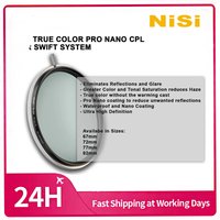 NISI SWIFT SYSTEM TRUE COLOR PRO NANO CPL FILTER FOR SWIFT SYSTEMS CIRCULAR POLARISER