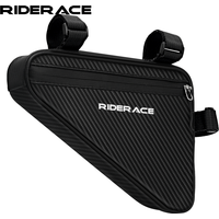 RIDERACE Waterproof Cycling Tube Bags 1.5L MTB Road Bike Triangle Bag Cycling Frame Front Bags Repair Tools Pannier Bicycle Bag