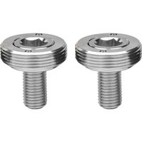 AliExpress Wanyifa Titanium Bolt M8x15mm P1.0 Crank Cap Bottom Bracket Axle Screw Bike Center Shaft Crankset Cover Square Hole Fixing Bolts
