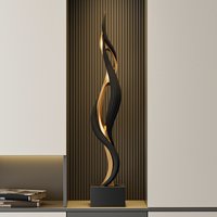 Creative Feng Shui Sculpture Living Room Table Wine Rack Decoration Statue Resin Crafts Housewarming Gift Modern Home Decor