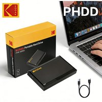 KODAK P190 500GB 1TB External Hard Drive USB 3.0 5Gbps Portable HDD for PC Laptop PS4 Xbox – High Speed Gaming Storage