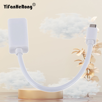 Mini DisplayPort to HDMI-compatible Adapter 4K/1080P Mini DP Male to HD Female Converter Compatible for MacBook Air/Pro