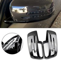 Carbon Fiber Side Mirror Cover Cap Add On For Benz W204 W212 W218 W176 W221 Mirror Covers