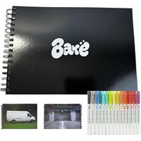 New with 180 Real Cityscapes Bare Graffiti Sketchbook Thick Recycled Paper No Bleed Drawing Pad Sketching Book Notebook Students
