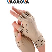 AliExpress NONE 1Pair Wrist Support Gloves for Women Men, Fashion Massage Tool Dispensing Half Finger Gloves for Cycling Climbing Fitness Sports