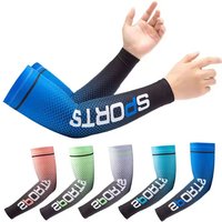 AliExpress NONE GTUBIKE 1 Pair Sports Arm Sleeve Basketball Cycling Arm Warmer Summer UV Protection Volleyball Sunscreen Cool Arm Sleeve