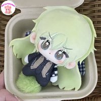 Amnesia Ukyo Attributes Anime 10CM Plush Stuffed Printed Nunu Body Cotton Doll Toys Super Cute Pendant Keychain Gift
