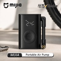 Original NEW MIJIA Portable Air Pump 2000mAh 150psi Electric Air Compressor Tire Pressure Detection Car Bike Multitool Inflator