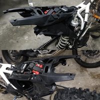 For HUSQVARNA 2016-2019 Motorcycle Subframe Tailstock Bracket Rear Seat Support Frame FC FE FS FX TC TE TX 250 350 450 KEWS Bike