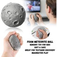 Moon Stress Ball Fidget Toy for Kids Adults - Squeeze Sensory Balls for Anxiety Relief, School Rewards & Birthday Party Favors