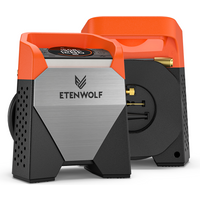 AliExpress ETENWOLF ZEPHYR S3/S5 Portable Tire Inflator 100% Duty Cycle 7800/15600mAh Air Compressor for Cars Bikes Balls Air Pump (New)